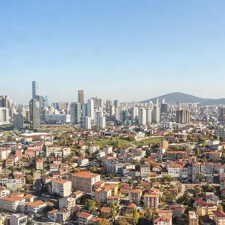 Charming Flat With Gorgeous City View In Atasehir * Istanbul