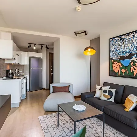 Charming Flat With Gorgeous City View In Atasehir Apartment Istanbul